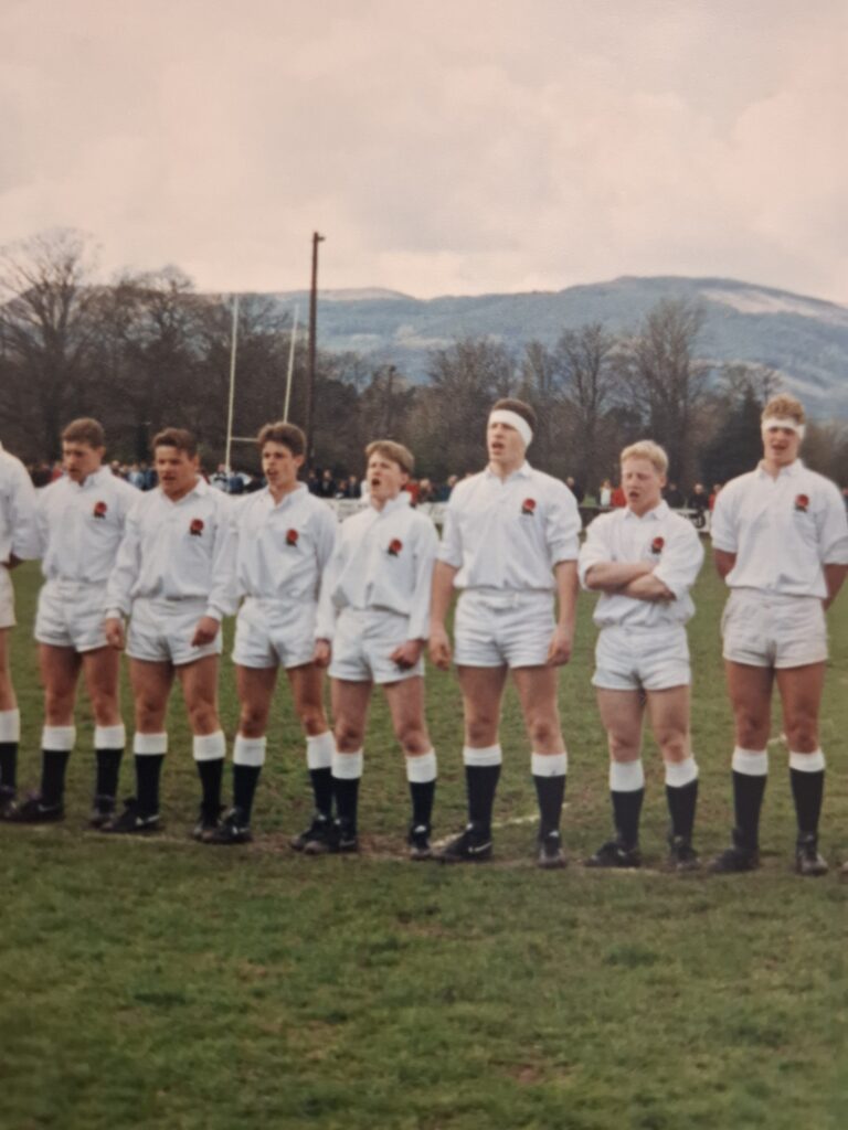 Andy Brown, England Schools Rugby