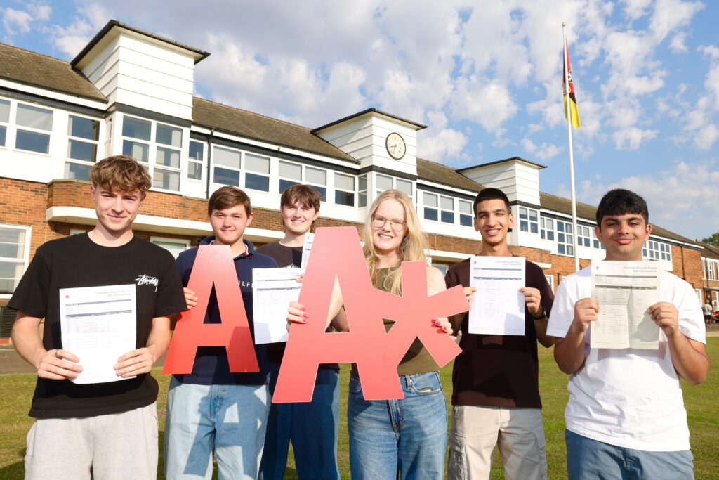 Dame Allan's pupils celebrate A level success and next steps as future engineers_