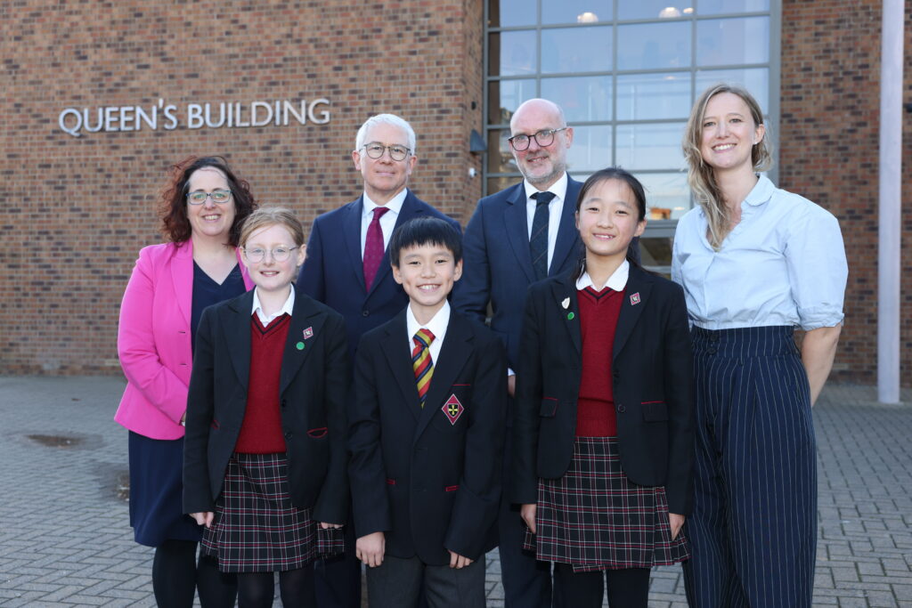 Ms-Medway-R.-Cowburn-Principal-N-J-Seaton-Mrs-Salisbury-and-Dame-Allans-Pupils-1.jpg